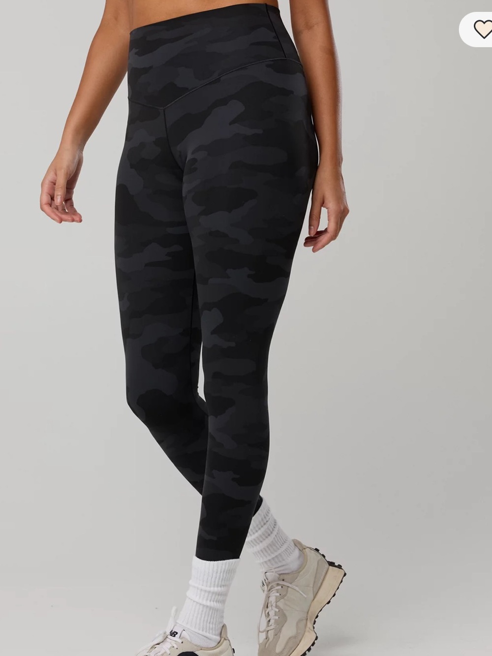 aerie Black & Gray Camo High-Waist Leggings